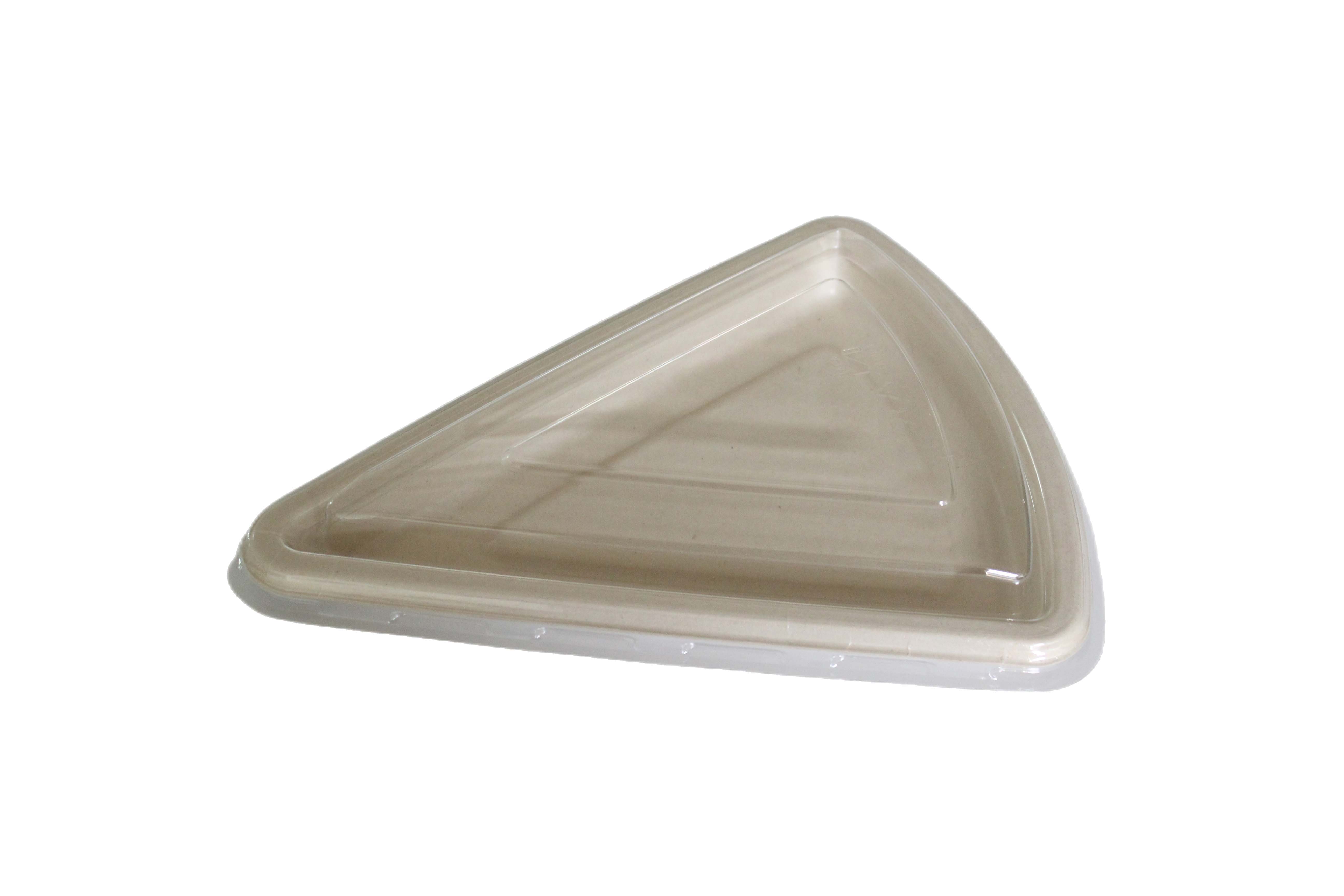 Sugarcane Pazza Tray with PET lid (L)