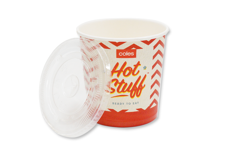 Color paper cup+PET lid