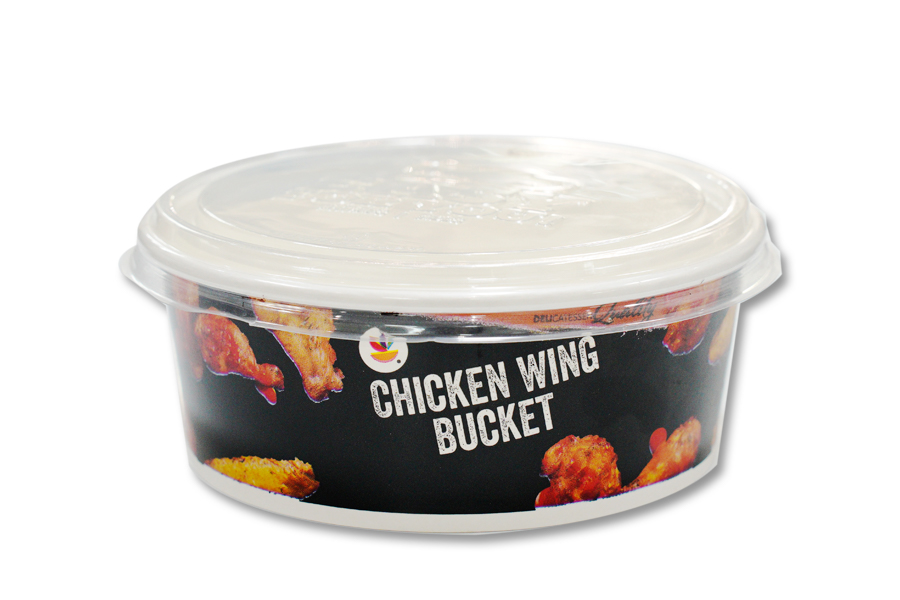 4C Paper bowl with ETP lid